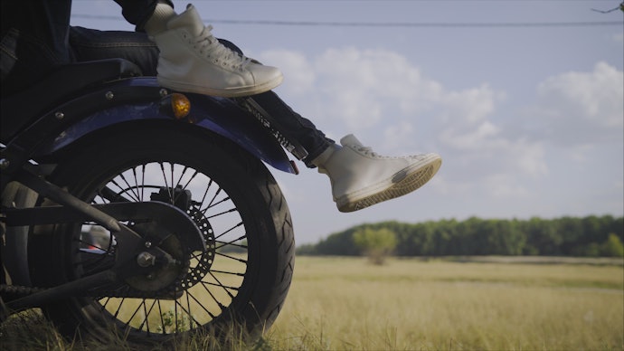 バイク用ならライディングシューズがうってつけ