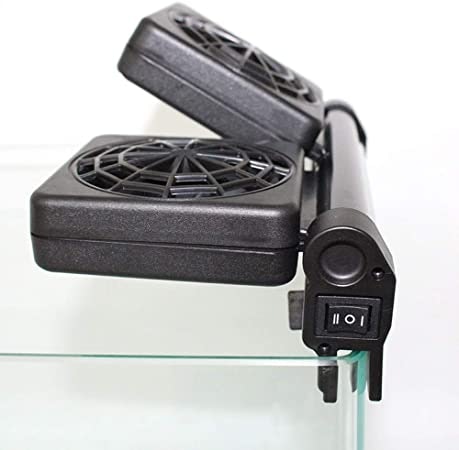 冷却ファンタイプ:設置が簡単で低コスト。淡水の小さな水槽向き