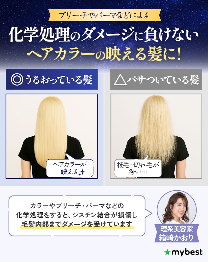 ハイダメージ毛には、PPT成分配合のヘアオイルがおすすめ