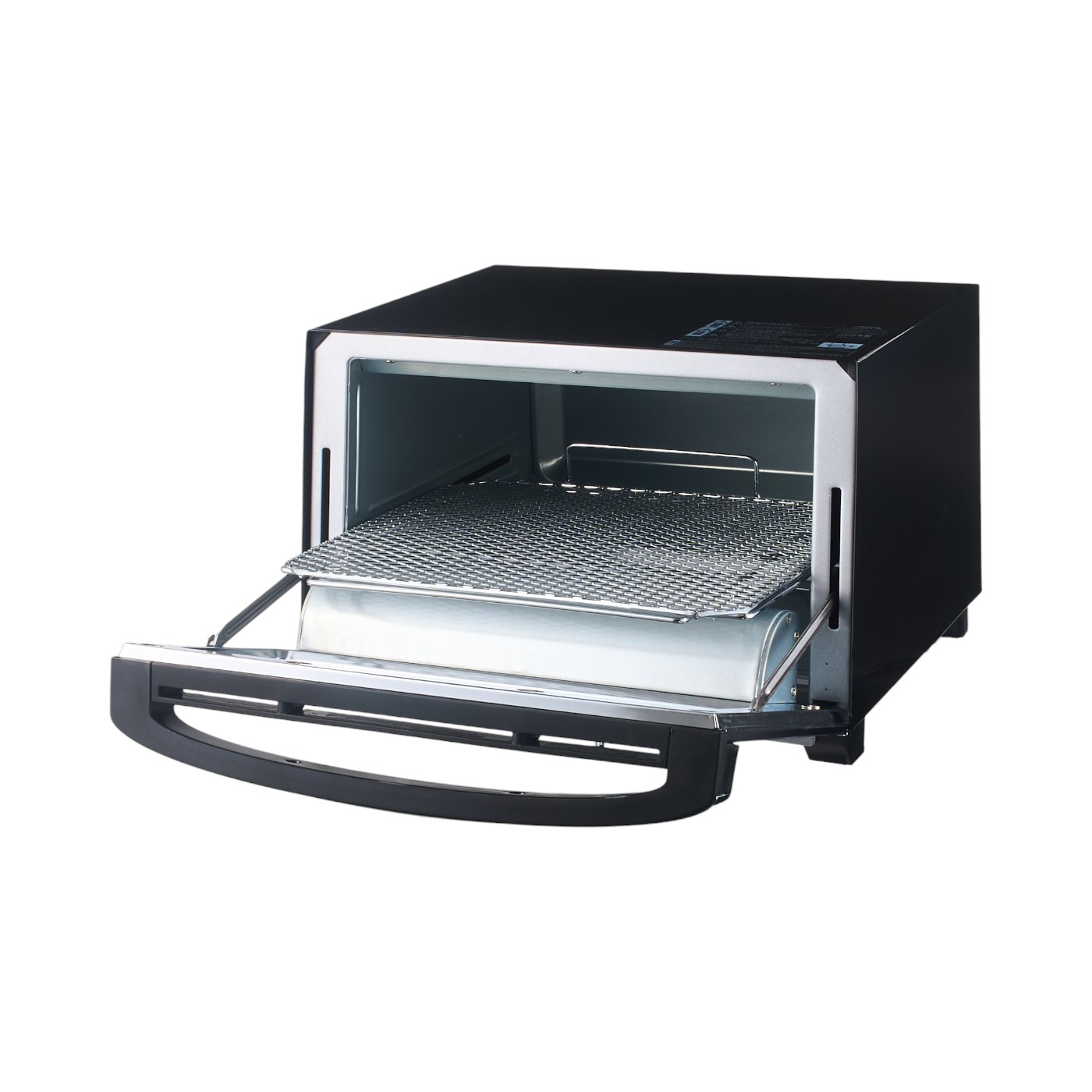 ツインバード TWINBIRD ミラーガラスオーブントースター TS-D047Bの