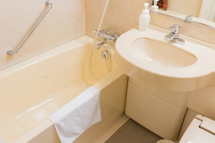 短時間で入るなら部屋風呂を。バス・トイレ別かどうかも確認しよう