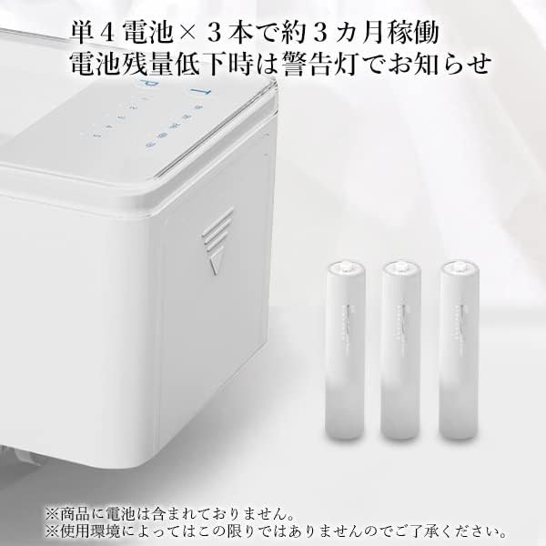 設置場所を選ばず気軽に使いたい人には、乾電池式・充電式がベター