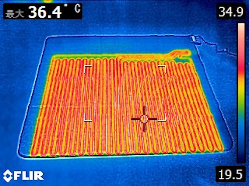 ゼピール 遠赤外線電気カーペット DK-Y5020FFN-Bの口コミ・評判