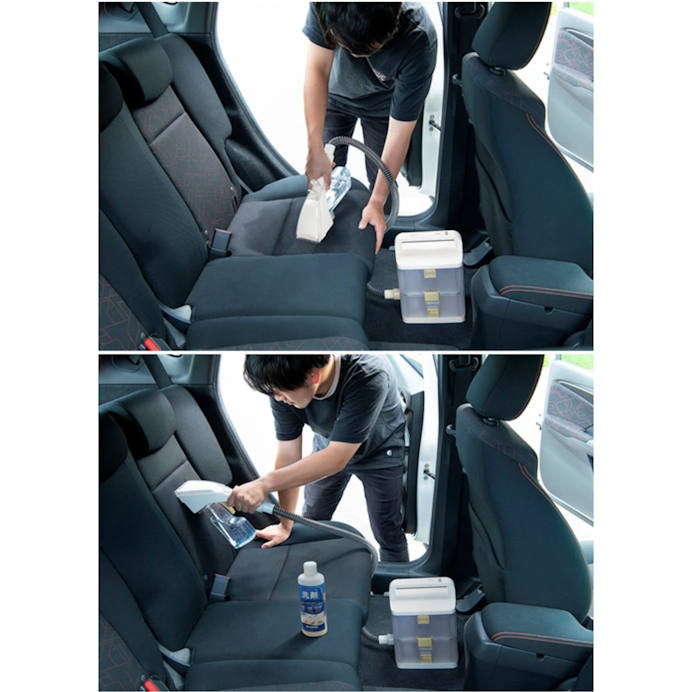 車のシートも気軽に掃除したい人にはコードレスタイプがぴったり