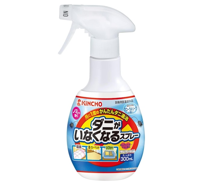 カーテン・ぬいぐるみなど幅広い布製品に使うなら、スプレータイプ