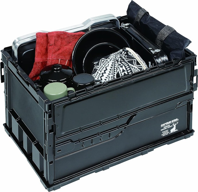 基本は50Lサイズを選ぼう。おおざっぱな荷物収納にもかさばる道具の持ち運びにも便利