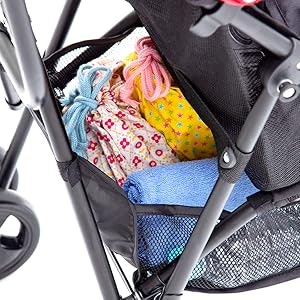 荷物が多い人は、座面下にバスケットがある商品を選ぼう