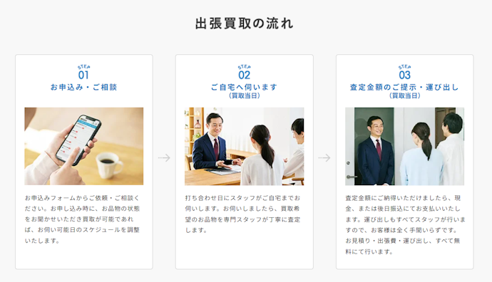 冷蔵庫・洗濯機など大型家電は出張買取が便利