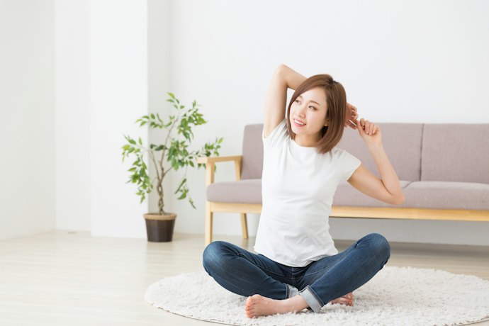 家でのリラックスタイムには、肌にやさしい綿・シルクがおすすめ