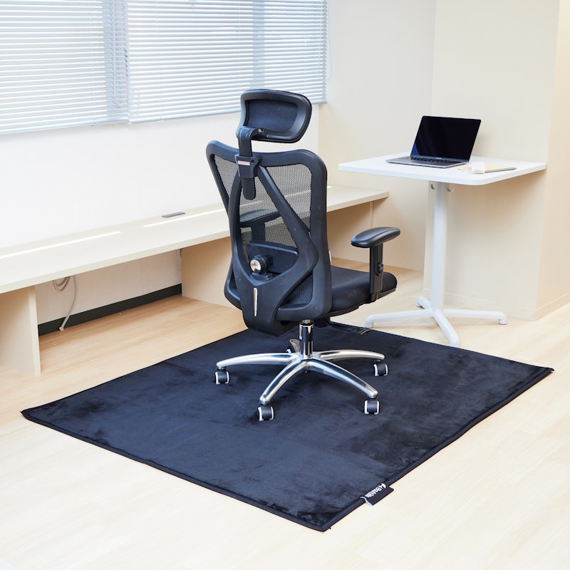 Bauhutte デスクごとチェアマット BCM-160BKをレビュー！クチコミ