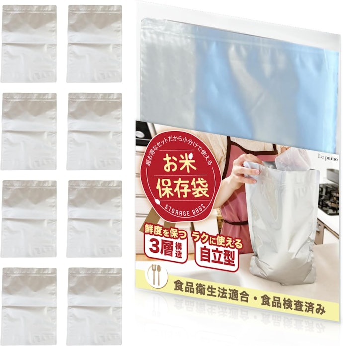 2〜4人家族なら3〜6kgが目安。まとめ買い・備蓄には10kg以上も選択肢に