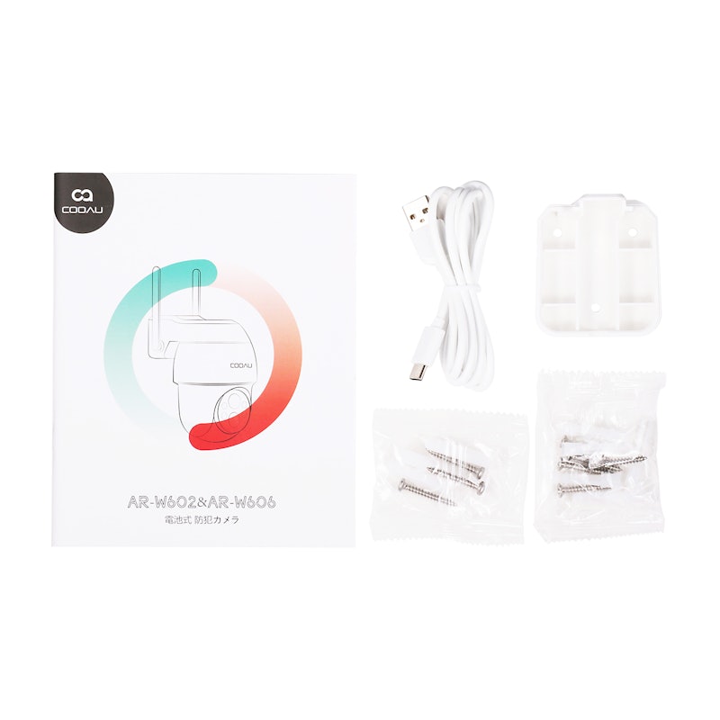 COOAU 電池式防犯カメラ AR-W602の口コミ・評判は？実際に使って