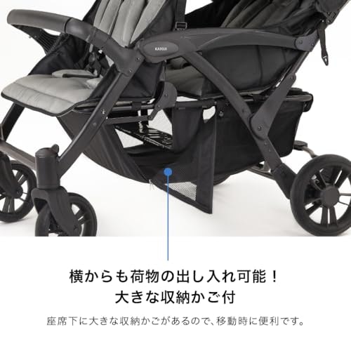 荷物が多くなりがち外出には、収納スペースの多いモデルを選択しよう
