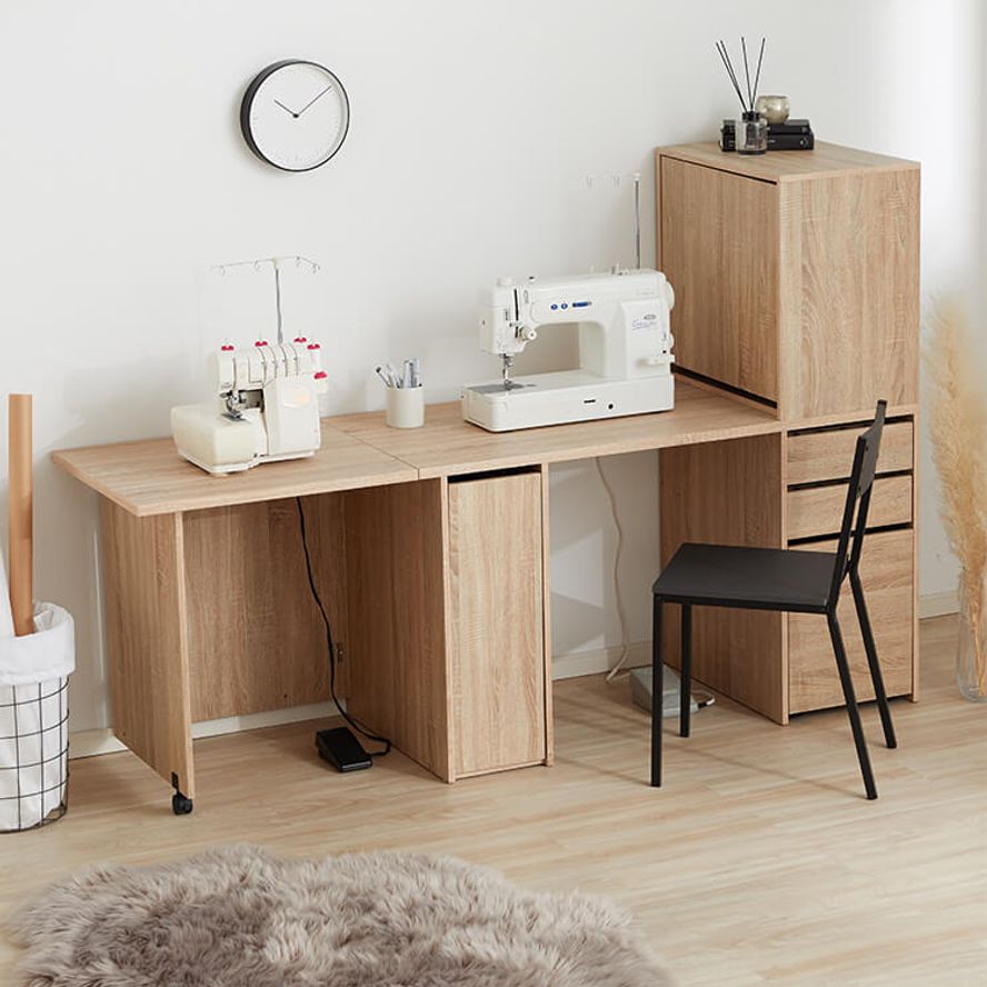 裁断　洋裁　ミシン机 裁断 洋裁 ミシン机 家具