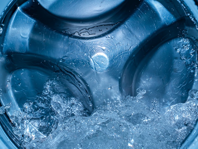 使う水や洗剤の量が少ない