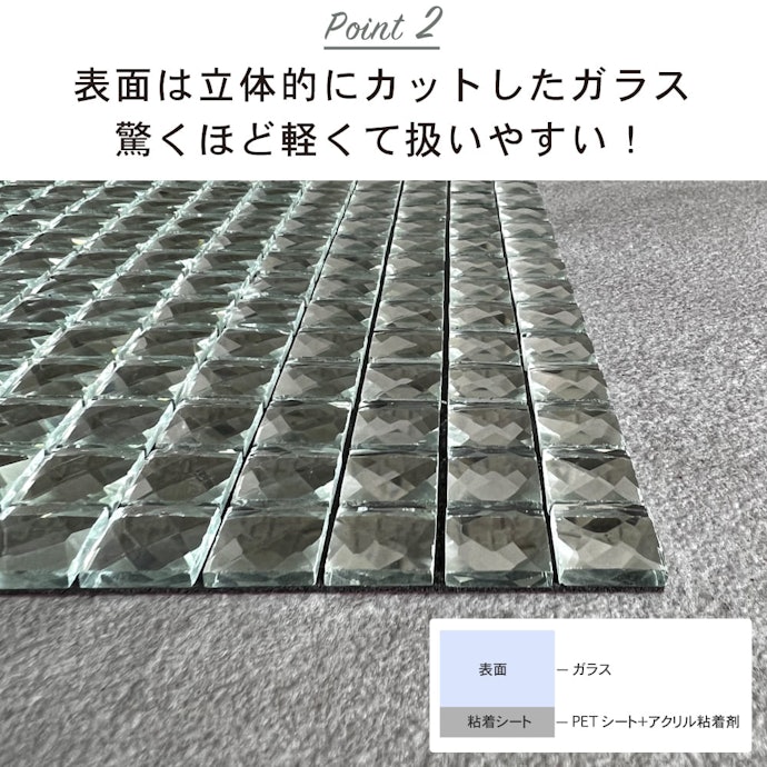 スタイリッシュさを求めるなら、ガラスが候補