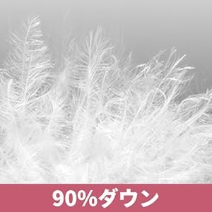 軽さと暖かさを追求するならダウン90%に着目。コスト重視なら70%以上を