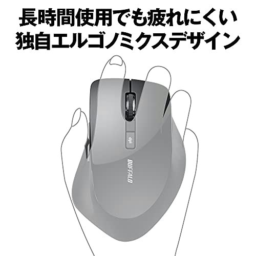 横型:一般的なマウスの形状に近い。初心者や手の小さい人に