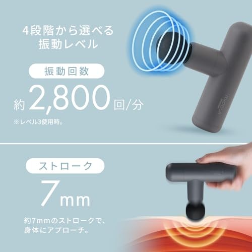 振動幅の目安は6〜8mm。はじめて使うなら振り幅が長すぎるものは避けよう