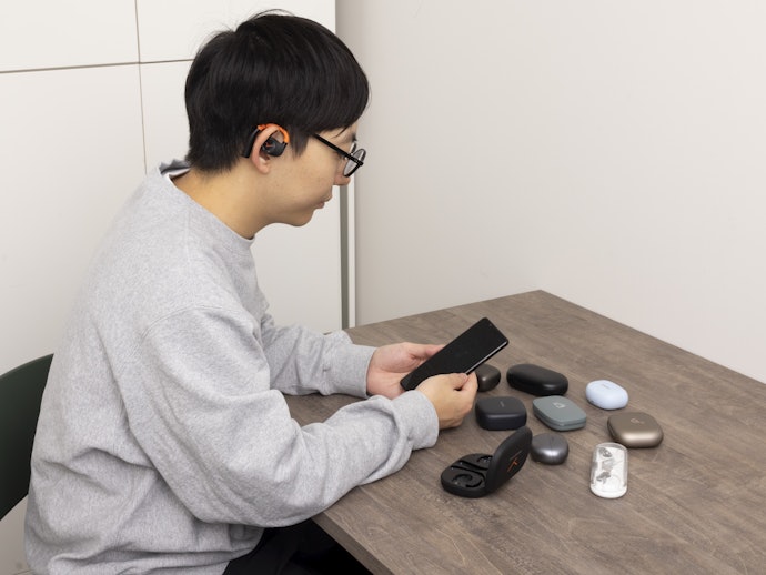 オープンイヤーとは思えない迫力あるサウンド!音に包まれるような臨場感も味わえた