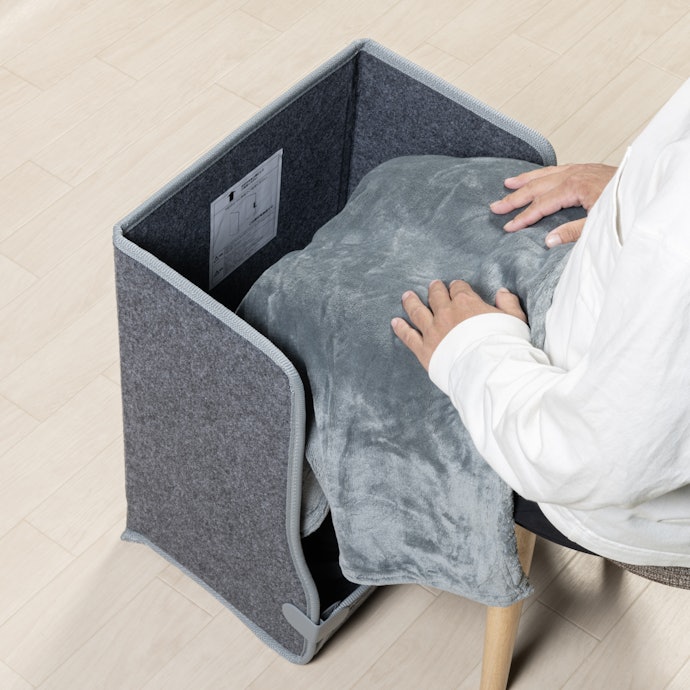 最強モード使用時は足裏が熱くなりすぎる。低温やけどに注意が必要