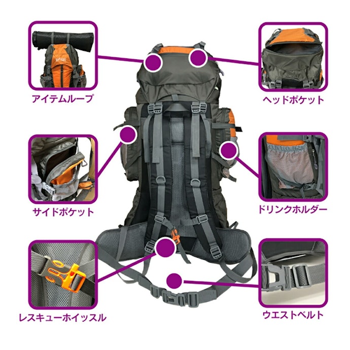 ポケットの数が多く、アクセスしやすい配置のものが便利