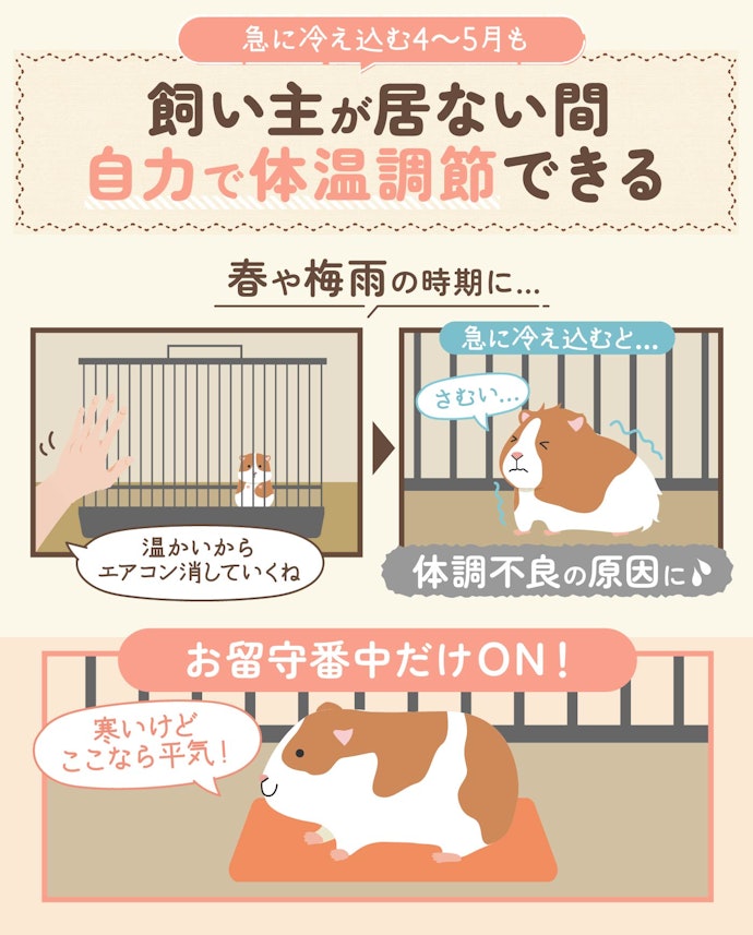 留守番中の短時間だけ使いたいならタイマー機能つきがおすすめ