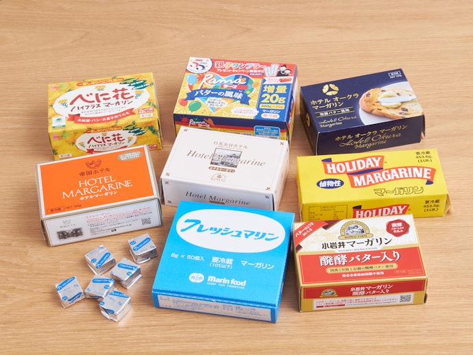 マーガリン: 万能型!パンにもお菓子作りにも適切