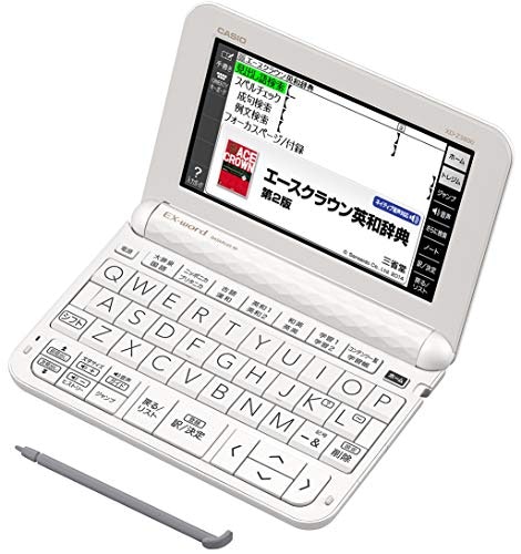 豊富な辞書がほしいなら、カシオがおすすめ