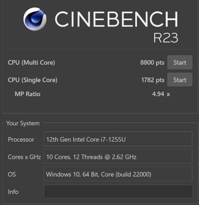 CPUはCore i7を搭載。マルチタスクも快適に行える性能