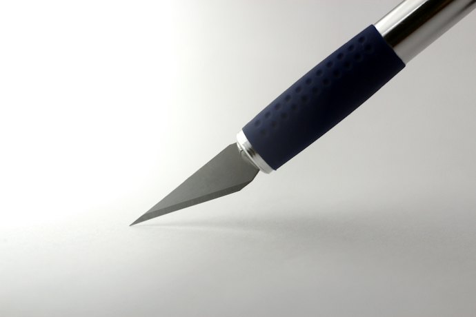 ゴムグリップ付きなら力を入れやすい