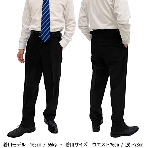 スラックスをゆったり履きたい人は、ツータックに注目