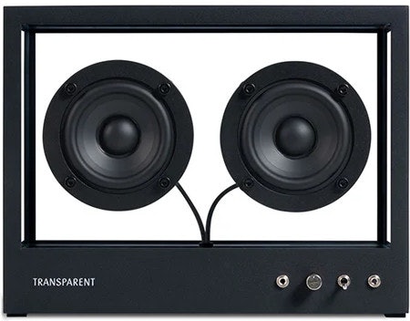 定番のスケルトンボディを好むなら、Transparent Speaker・Small Transparent Speaker