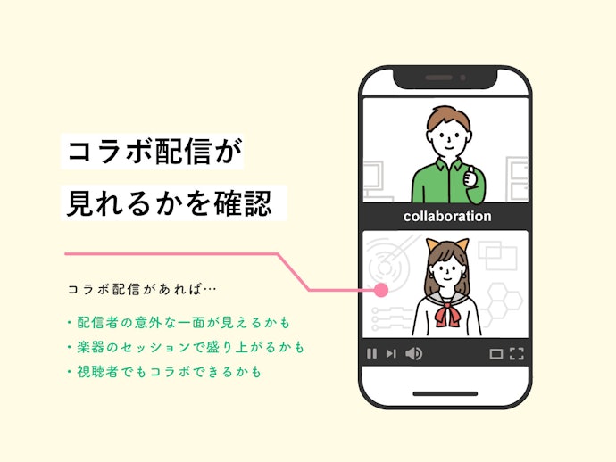 配信者の意外な一面が見たいなら「コラボ配信機能」があるかも確認して