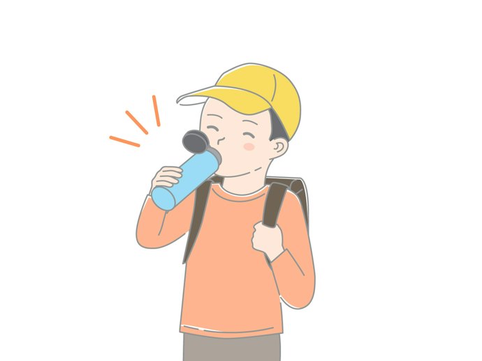 通勤、通学で歩く人なら300mL前後が適当