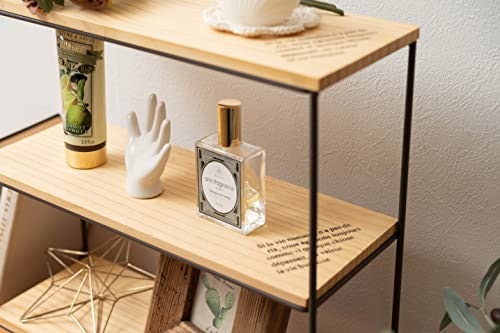 見せる収納を楽しみたいときは、異素材を組み合わせたおしゃれなものがぴったり