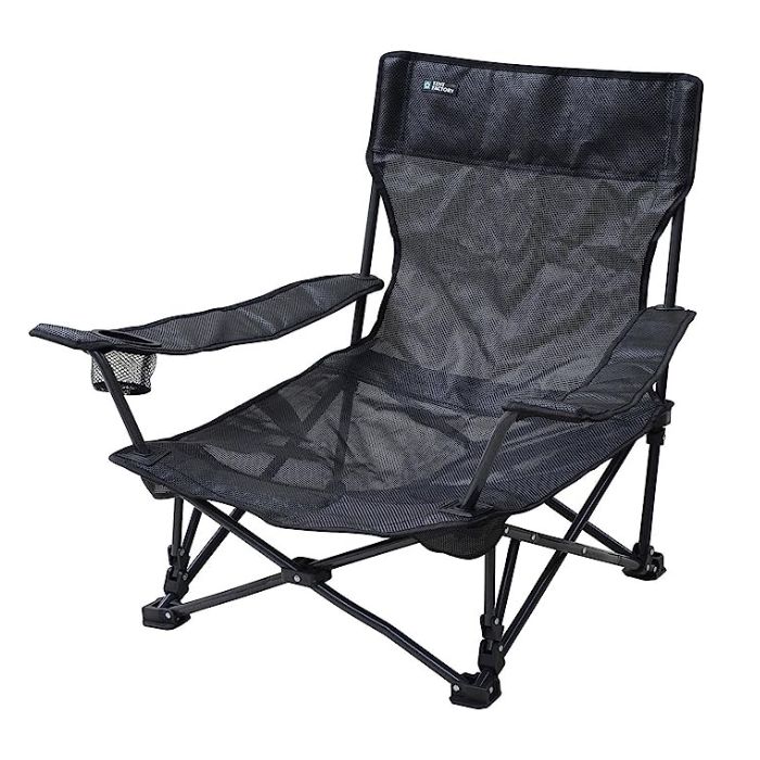 peak アウトドアチェア 黒 座椅子になります 廃盤品で貴重かも peak