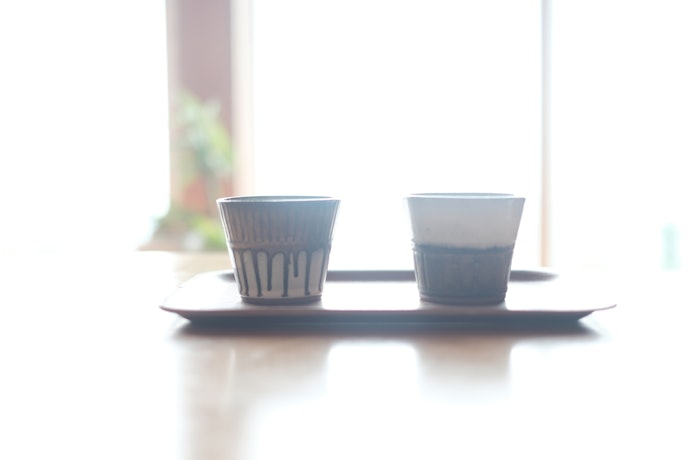 ペアグラス・カップ・湯呑:お酒やお茶の時間を好む両親に