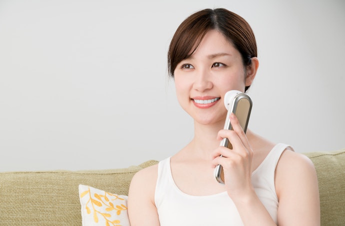 電気感が苦手な人:EMS美顔器はNG