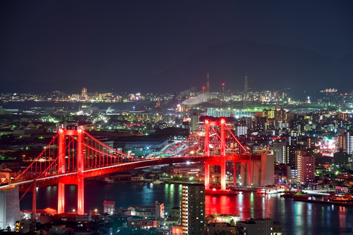 北九州の夜景を楽しむなら、八幡・若松エリアに注目