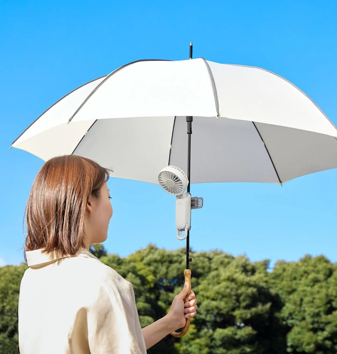 ちなみに、日傘に付けられるクリップもあります!