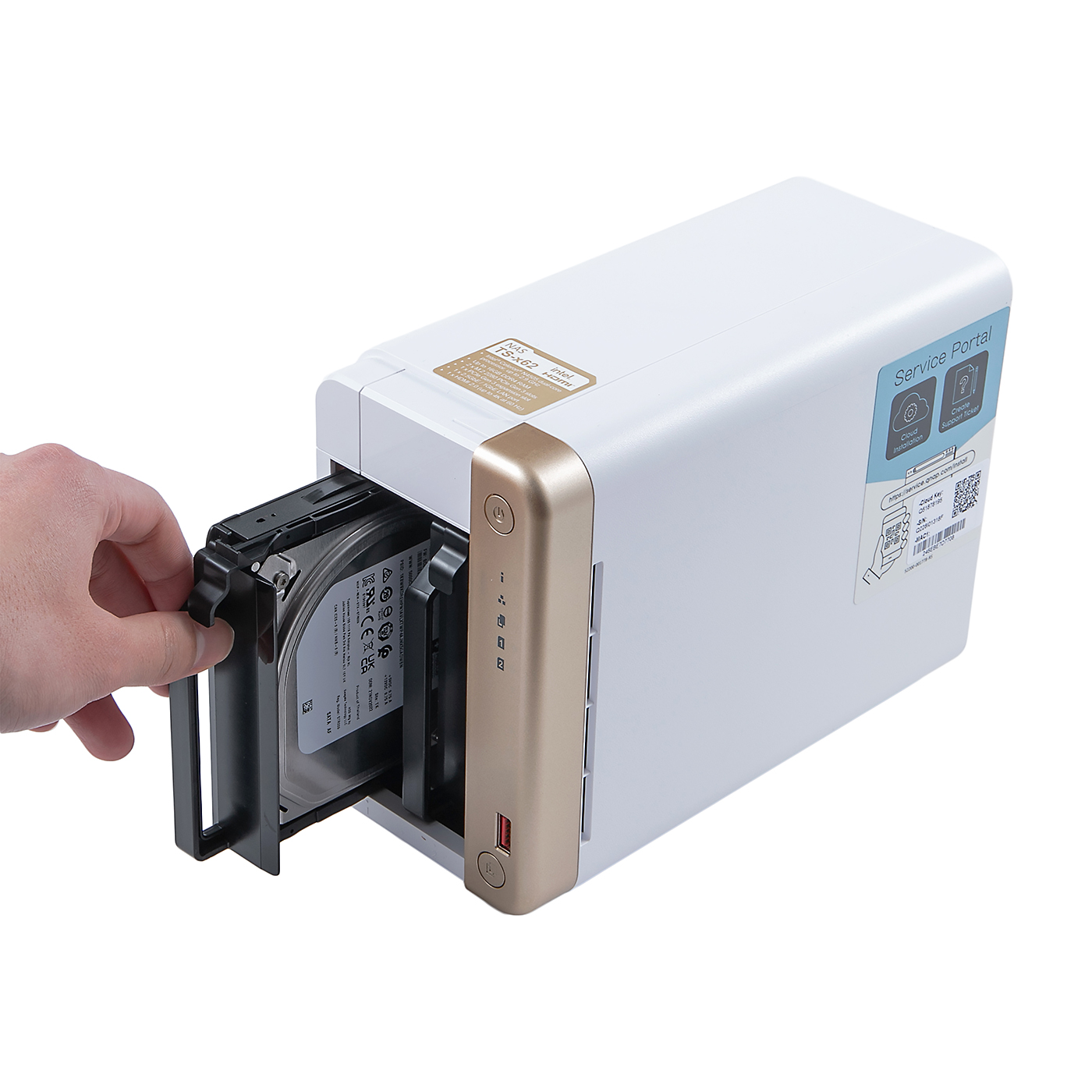 QNAP TS-262-4G NAS 2ベイ（未開封品） qnap_ts_262_4g_us_2_bay_deskto