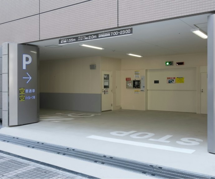 車移動なら、敷地内に駐車場があると便利