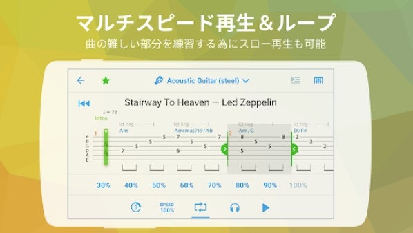 正確な音が分からないなら「コード音声再生機能」付きが便利