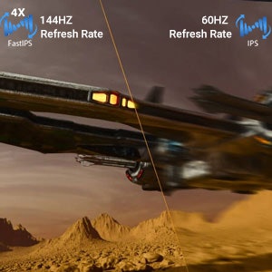 動きの速いゲームをプレイする場合は、リフレッシュレート・応答速度を重視