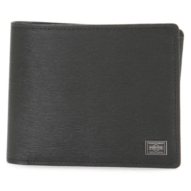 美品★ポーター　porter 本革　オールレザー　シボ　折財布　ブラック　黒 PORTER ポーター スプレンダー ウォレット 261-03894 10