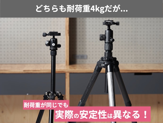 耐荷重はあくまで目安に。算出方法はメーカーによってさまざま