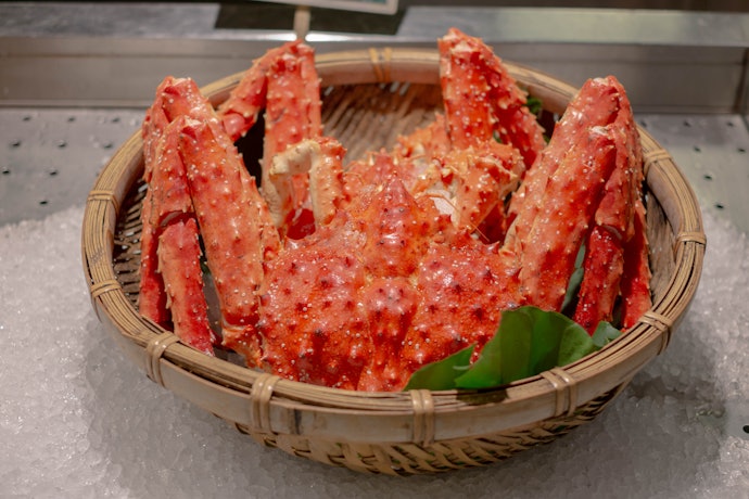 食べ応えを求めるなら大ぶりなタラバガニがおすすめ