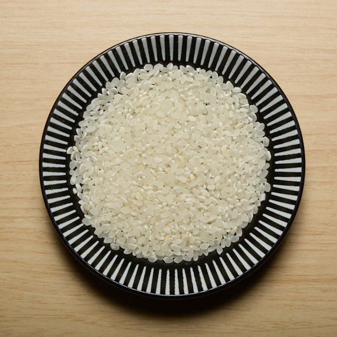 最小量で精米では割れや欠けは少ない。最大量でもおおむねきれいに精米できた