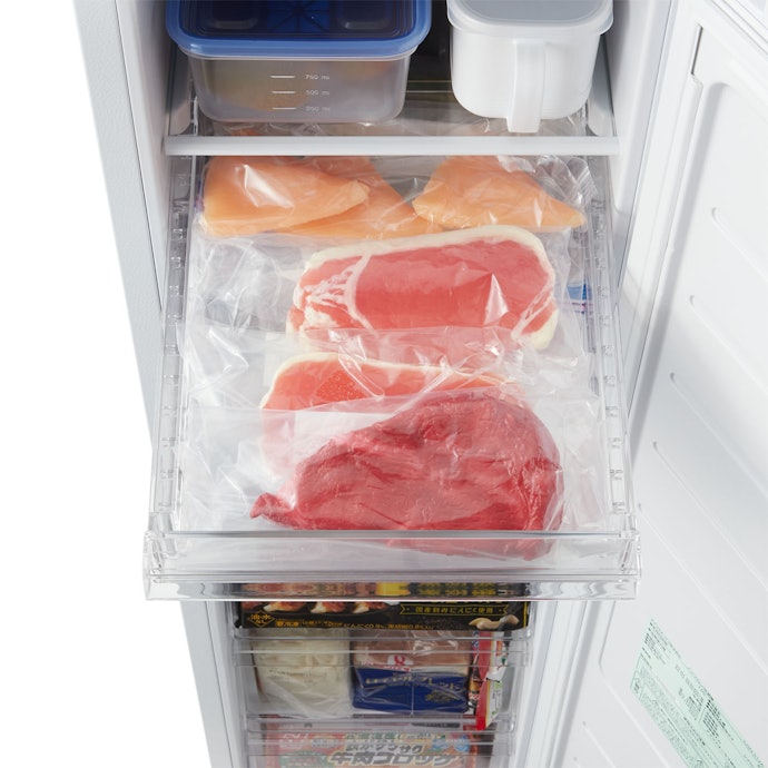 ドアを開けたあともすぐ冷たい状態に。開閉が多くても食品が傷みにくい